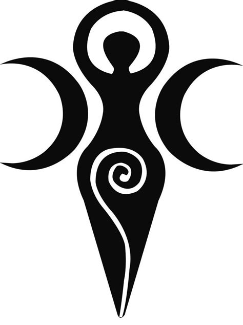 Pagan symbol for femininr